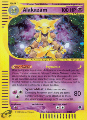 Alakazam 1/165