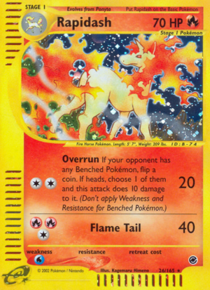 Rapidash 26/165