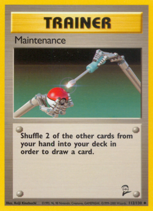 Maintenance 112/130