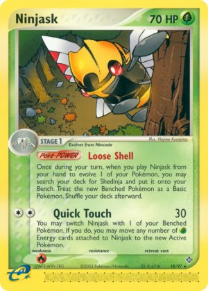 Ninjask 18/100