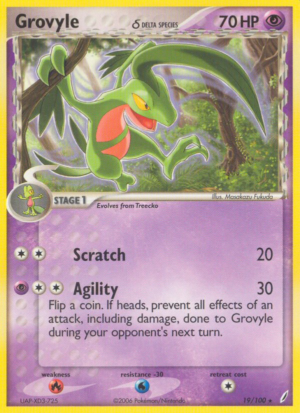 Grovyle δ 19/100