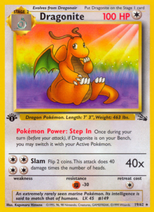 Dragonite 19/62