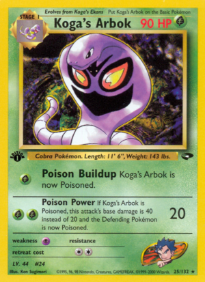 Koga's Arbok 25/132