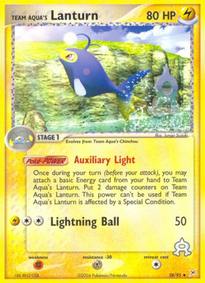 Team Aqua's Lanturn 28/97
