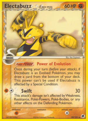 Electabuzz δ 29/101