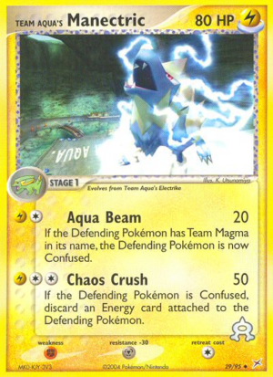 Team Aqua's Manectric 29/97