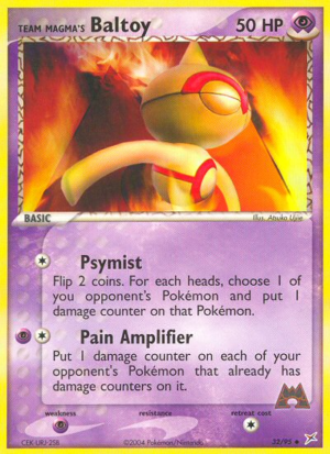 Team Magma's Baltoy 32/97