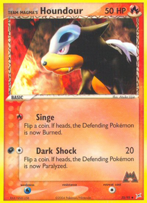 Team Magma's Houndour 35/97