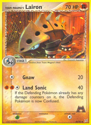 Team Magma's Lairon 36/97