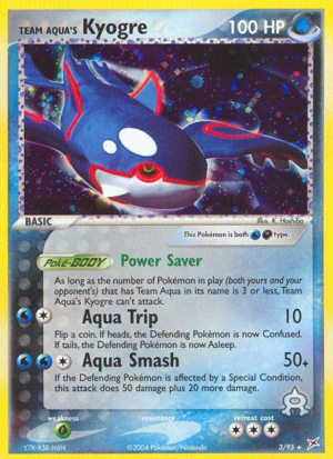 Team Aqua's Kyogre 3/97