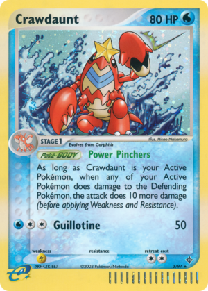 Crawdaunt 3/100