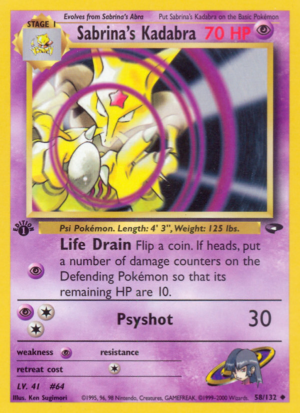 Sabrina's Kadabra 58/132