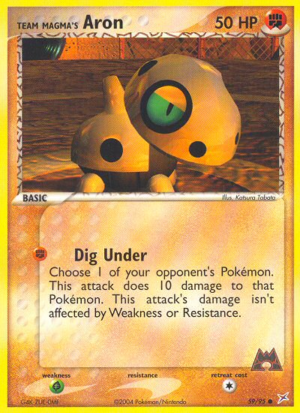 Team Magma's Aron 59/97