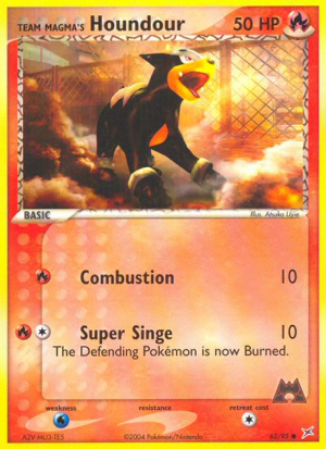 Team Magma's Houndour 62/97