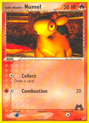 Team Magma's Numel 64/97