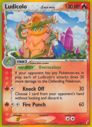 Ludicolo δ 6/100