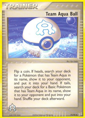 Team Aqua Ball 75/97