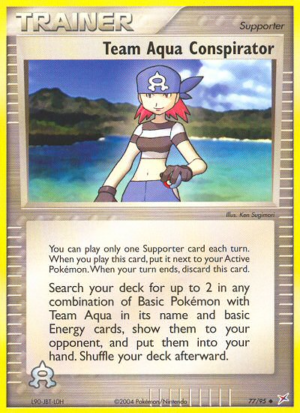 Team Aqua Conspirator 77/97