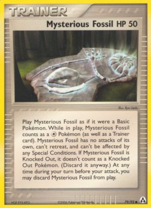 Mysterious Fossil 79/93