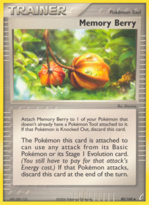 Memory Berry 80/100