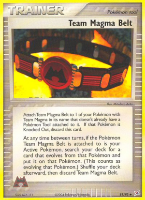 Team Magma Belt 81/97