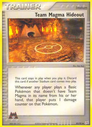 Team Magma Hideout 83/97