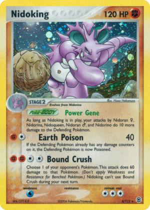 Nidoking 8/112