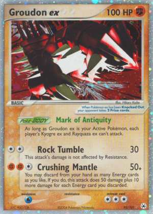 Groudon ex 93/101