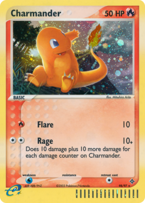 Charmander 98/100
